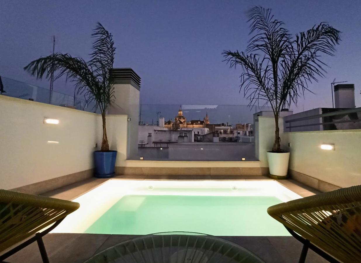Luxury Penthouse With Private Pool Setas Monument Appartement Sevilla Buitenkant foto