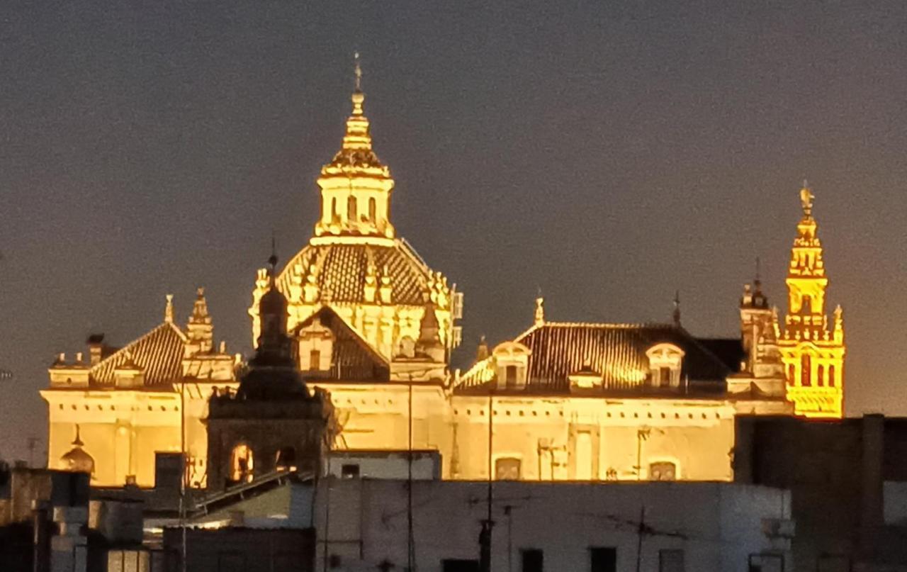 Luxury Penthouse With Private Pool Setas Monument Appartement Sevilla Buitenkant foto